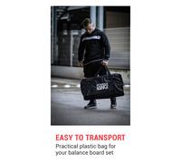 Bolsa de plástico para Balance Board Indoorboard plástico BoarderKING