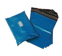 Bolsa de plástico Triplast para envíos postales, color azul, color azul metalizado 20" x 30"