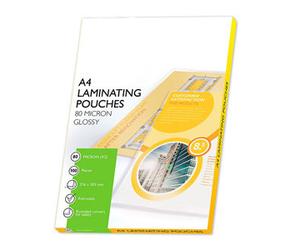 Bolsa de plastificar A4 80 micras (100 unidades)