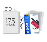Bolsa De Plastificar Fellowes Brillo Din A4 175 Micras Pack 100 Unidades