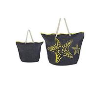 Bolsa de Playa con Asa Estrella de Mar Tres Colores Hogar y Más