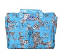 Bolsa de playa cuadrada moteada IBISCUS 100% PL AQUA DI MARE, azul turquesa, Contemporáneo
