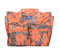 Bolsa de playa cuadrada moteada IBISCUS 100% PL AQUA DI MARE, naranja., Contemporáneo