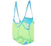 Bolsa de Playa de Gran Capacidad para Almacenamiento de Juguetes para niños, Bolsa de Malla, Bolsa de Acabado para Picnic de Viaje Junto al mar