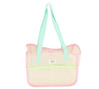 Bolsa de Playa de Malla Grande, Bolsa sin para Niños, con Bolsa Recolectora de Conchas, Bolsa de Piscina Transpirable para Almacenamiento de Juguetes de Playa