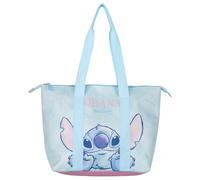 Bolsa de playa de stitch - color azul y rosa - 47x33x15cm - fabricada