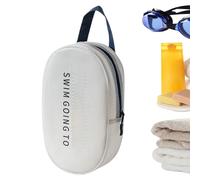 Bolsa de playa Gran capacidad: bolsa cosmética resistente al agua, bolso duradero | Organizador moderno de múltiples usos, la piscina de viajes transporta todo con espaciosos compartimentos para los e