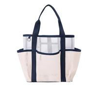 Bolsa de playa grande - bolsa cosmética plegable de aviones, memoria de juguete cosmético de playa grande y transpirable | Bolsa de malla para acampar el fin de semana de fin de semana volumen de la p