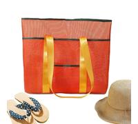 Bolsa de playa impermeable | Bolsa impermeable de gran capacidad, bolsa de playa plegable a prueba de arena, para toallas, juguetes, gafas de sol, piscina, gimnasio, natación, vacaciones, crucero al