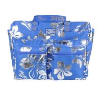 Bolsa de playa Rib Stop redonda IBISCUS METAL 100% PL AQUA DI MARE