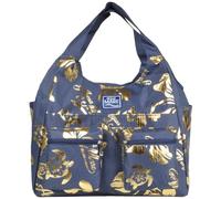 Bolsa de playa Rib Stop redonda IBISCUS METAL 100% PL AQUA DI MARE