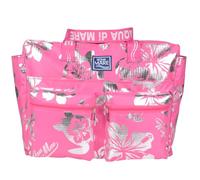 Bolsa de playa Rib Stop redonda IBISCUS METAL 100% PL AQUA DI MARE