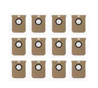 Bolsa De Polvo con Filtro Hepa De Cepillo Lateral De Rodillo, Compatible con Eufy Clean L50/L50 SES/L60/L60, Pieza De Accesorios De Robot Aspirador Híbrido(12 Dust Bag)