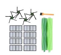 Bolsa De Polvo De Cepillo Lateral De Rollo Principal, Compatible Con IRobot Roomba, S9 9150 S9+ Plus, Piezas De Robot Aspirador, Accesorios De Filtro Hepa(With timing function)