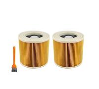 Bolsa de Polvo de Repuesto Filtro Hepa Compatible con Karcher WD3 Premium WD3200 WD 3300 MV3 Accesorios A2004 A2054 repuestos for aspiradora(Plum)