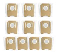 Bolsa de polvo de repuesto para S8 S8 Plus para CLIEN T24 y para ThinkAir RV50 Pro piezas de repuesto para mantener un espacio más limpio y una fuerte succión (paquete de 10)