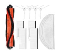 Bolsa de polvo for fregona con filtro de cepillo lateral principal, Compatible con Xiaomi, Compatible con Lydsto, R1/R1A/R1 Pro S1 L1, accesorios de repuesto(13pcs)