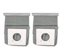 Bolsa de polvo para aspiradora, bolsas de filtro no tejidas, reducción de alérgenos de alta eficiencia para aspiradoras de la serie SC, 19,5x15cm, 2 uds.