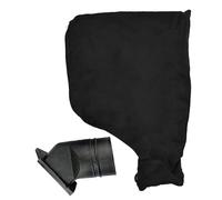 Bolsa de polvo para cepilladora, bolsa de polvo para sierra ingletadora, repuesto de piezas de bolsas de aserrín, bolsas de polvo para lijadora, cubierta de conector negra para pulidora, máquina de