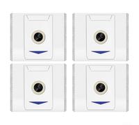 Bolsa de polvo para Ecovacs para T30 Pro/para T30 Max, paquete de 4/10 unidades de repuesto de filtro ultrafino, contención de desechos higiénicos no tejidos (juego trimestral)