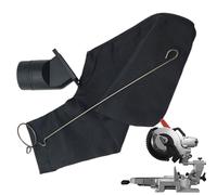 Bolsa De Polvo Para Mitre Saw - Bolsa De Polvo De Sierra De Inglete Eficiente | Bolsas De Colector De Polvo | Bolsa De Aserrín | Cubierta Antidesiforme Adecuada Para Espacios De Trabajo Más Limpios Y