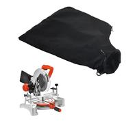 Bolsa de Polvo para Sierras para Modelo 255 con Cremallera Y Soporte de Alambre Bolsa de Recogida de Polvo Saco Para Polvo Sierra de Inglete Negra Colector de Polvo Bolsa De Recolección De Polvo