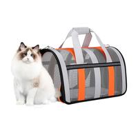 Bolsa De Portador De Gatos, Bolsillo De Mascotas Plegable: Bolsa De Transporte Para Perros, Plegables, Portátiles, Una Bolsa De Bolsas Para Mascotas Únicas Para Viajar, Viaje En Automóvil, Volando Y L