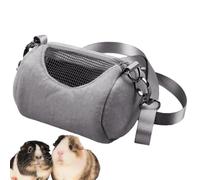 Bolsa De Portador De Mascotas - Mochila Cálida De Felpa Para Hámster | Caso De Transporte De Viajes Salientes De Animales Pequeños Con Ventana De Malla | Jaula De Transporte De Conejo De Pájaro Lagart