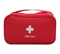 Bolsa de primeros auxilios de seguridad vacía, kit de primeros auxilios de viaje portátil, mini bolsa médica, bolsa de almacenamiento de paquetes de medicamentos vacía Botiquín de Primeros Auxilios