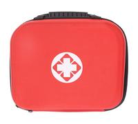Bolsa de Primeros Auxilios Portátil para Coche y Hogar, Roja | EVA y Tela Oxford, Protege Medicamentos del Polvo, Organizador para Oficina, Viajes, Termómetro y Herramientas