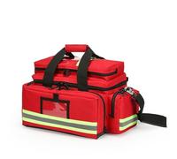 Bolsa de primeros auxilios vacío, organizador de medicamentos, bolsa de primeros auxilios para traumatismos, bolsa de emergencia profesional con múltiples compartimentos, para estudiantes de enfermerí