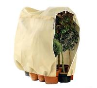 Bolsa de protección para plantas al aire libre resistente al viento con construcción resistente y cordón ajustable para mantener las plantas a salvo de heladas, nieve y vientos fuertes
