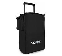 Vonyx SC15 Funda anti polvo para altavoz de 15 pulgadas, protector contra el polvo 425 x 220 x 640 mm, incluye bolsillo lateral para accesorios, ideal para Vonyx AP y SPJ series, color Negro