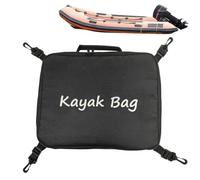 Bolsa de puente con isotérmica de gran capacidad, 10 litros, Negro | Bolsa de transporte para surfboard Lago, Río, Rafting, Canoa, Aventura, Barco, Playa y Surf