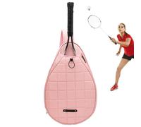 Bolsa de raqueta de tenis portátil y multifuncional | Mochilas protectoras de almacenamiento para tenis, viajes, gimnasio, práctica, deportes diarios, actividades al aire libre