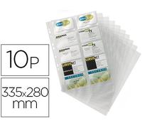 Bolsa de Recarga Durable para Tarjetas 2384 Bolsa de 10 Unidades