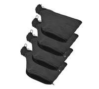 Bolsa de recogida de polvo, paquete de 4 bolsas ajustables para aserrín para sierras de inglete y mesa, agujero de 1.7-2.3 pulgadas, color negro