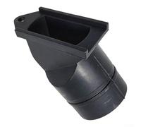 Bolsa de recolección de aserrín para sierra ingletadora 255, marco de nailon reforzado y alambre, 225 x 150 x 50 mm, para carpintería profesional, diseño de cierre de cremallera seguro (ventilación de