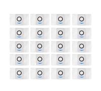 Bolsa de recolección de polvo, compatible con Ecovacs, Deebot X1 OMNI/TURBO/T10 OMNI/TURBO/T20 Pro, bolsa de basura for aspiradora robot.(20pcs)