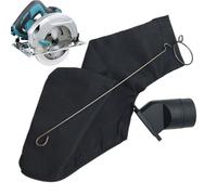 Bolsa de recolección de polvo para Mitre Saw | Bolsa de polvo robusta y duradera para el trabajo | Universalmente aplicable, compatible con diferentes sierras de inglete