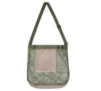 Bolsa de recolección de setas, bolsa de caza de hongos ajustable, bolsa de forraje, bolsa plegable para cosechar, almacenamiento versátil, grande, malla transpirable, para setas y frutas (43 x 40 cm)