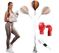 Bolsa De - Reflejo De Pie | Bolsos De De Velocidad Ajustable con Una Fuerte Base De Resorte De Rebote | Entrenador De Reacción para Alivio del Estrés, Coordinación, Aptitud Físi