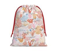 Bolsa de regalo con cordón de arrecife de coral, recuerdos de fiesta, cumpleaños, almacenamiento diario, oficina, decoración del hogar