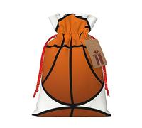 Bolsa de regalo de baloncesto de gran capacidad de 8.3 x 11.8 pulgadas con cordón para tus preciosos regalos de Halloween, 1 unidad