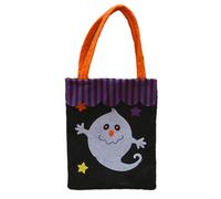 Bolsa de regalo de Halloween genérica para Halloween - Chic Handheld Halloween Basket - Large Capacity Halloween Treat Bag, Pumpkin Party, Girls' GiftHalloween Party Gift Goth Rock Band Fan Tote Bag