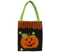 Bolsa de regalo de Halloween genérica para Halloween - Chic Handheld Halloween Basket - Large Capacity Halloween Treat Bag, Pumpkin Party, Girls' GiftHalloween Party Gift Goth Rock Band Fan Tote Bag