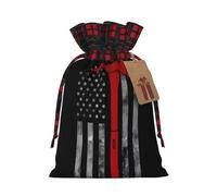 Bolsa de regalo de Navidad de arpillera para todos sus regalos de Navidad y equipaje de mano