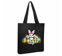 Bolsa de regalo de Pascua personalizada, bolsa de regalo de Pascua, saco de conejito de Pascua, bolsa de golosinas, cesta de caza de huevos, estilo 4