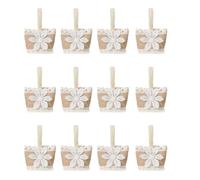 Bolsa de regalo en miniatura de arpillera natural para boda, cumpleaños, reutilizable, 12 cm, accesorios de embalaje de golosinas, bolsas de caramelos, bolsas de arpillera para boda