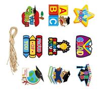 Bolsa de regalo para fiesta de graduación preescolar, con texto en inglés "Felicitaciones" para colgar en el jardín de infantes, decoración de fiesta de graduación preescolar